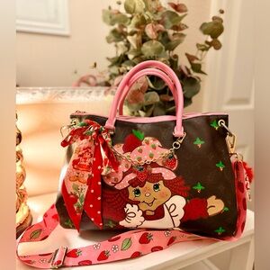 Louis Vuitton Pallas Strawberry Shortcake Themed handbag